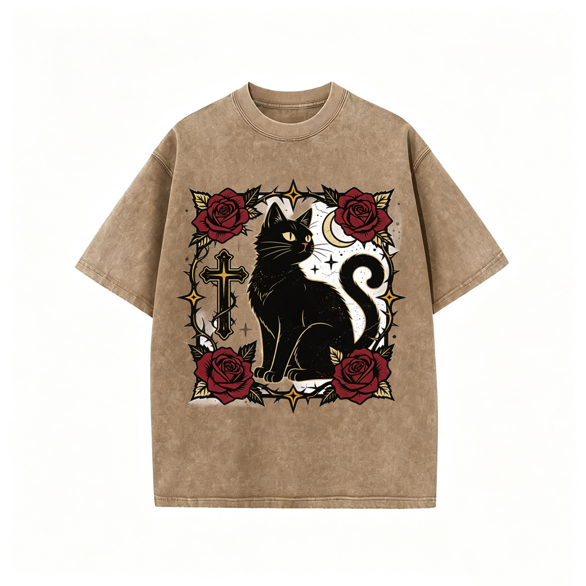 Unisex Autumn Short-Sleeve Tee