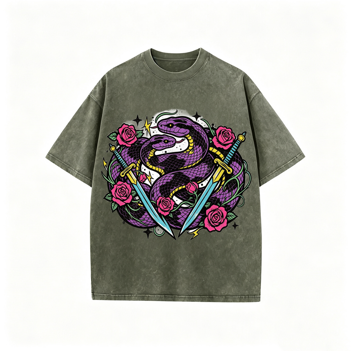 Unisex Autumn Short-Sleeve Tee