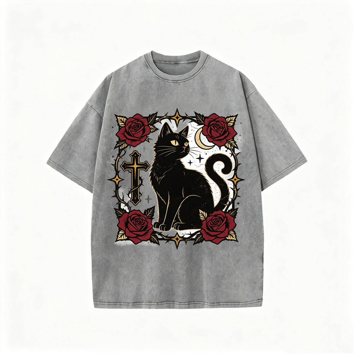 Unisex Autumn Short-Sleeve Tee