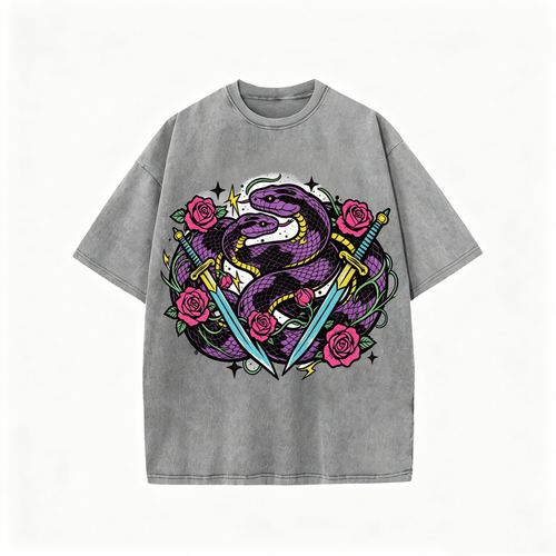 Unisex Autumn Short-Sleeve Tee
