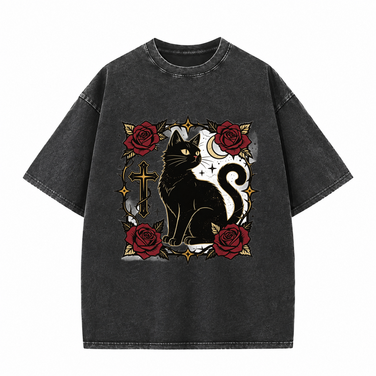Unisex Autumn Short-Sleeve Tee