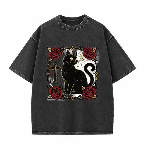 Unisex Autumn Short-Sleeve Tee