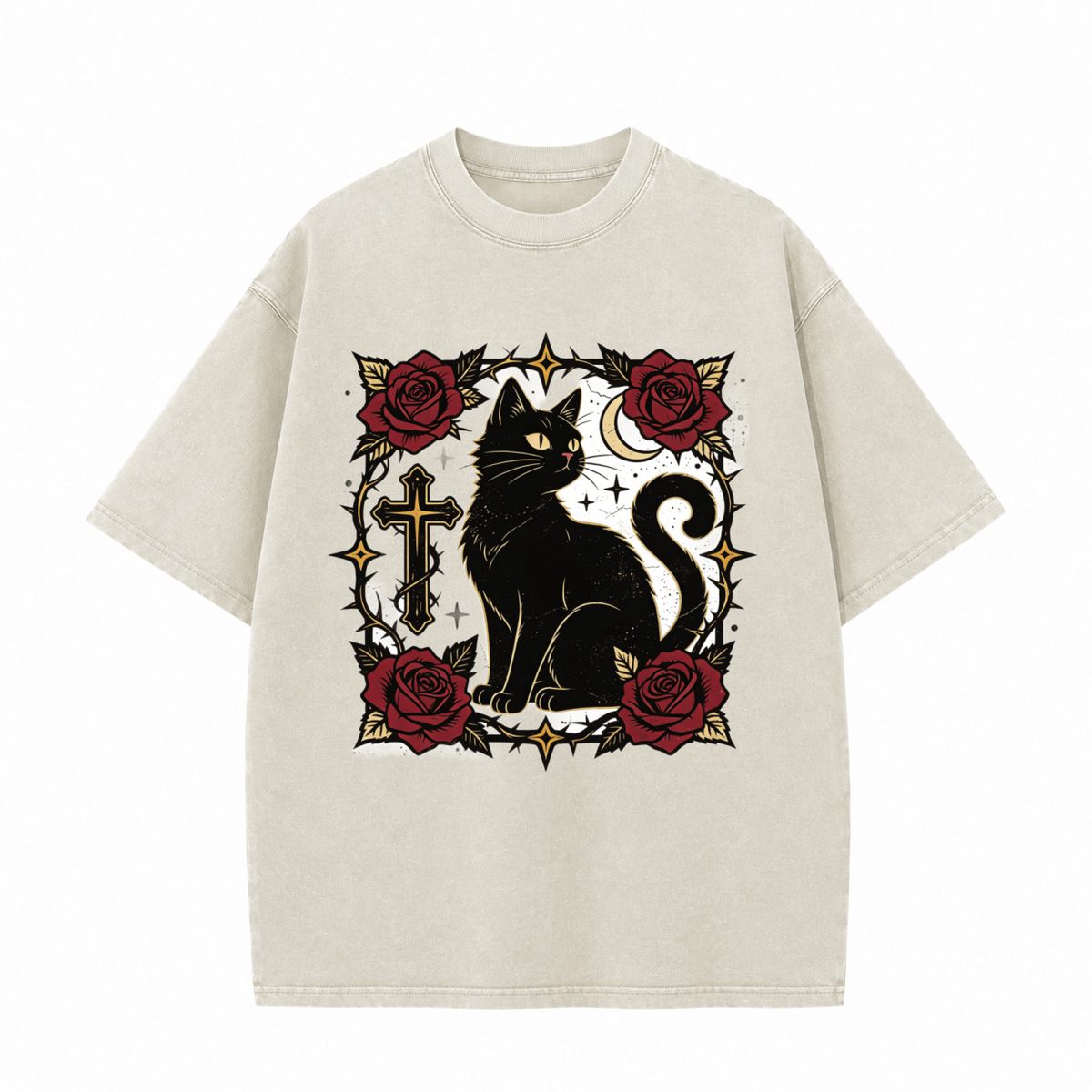 Unisex Autumn Short-Sleeve Tee